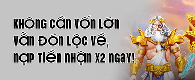 Thưởng Nạp Lần Đầu Cực Lớn promotion banner
